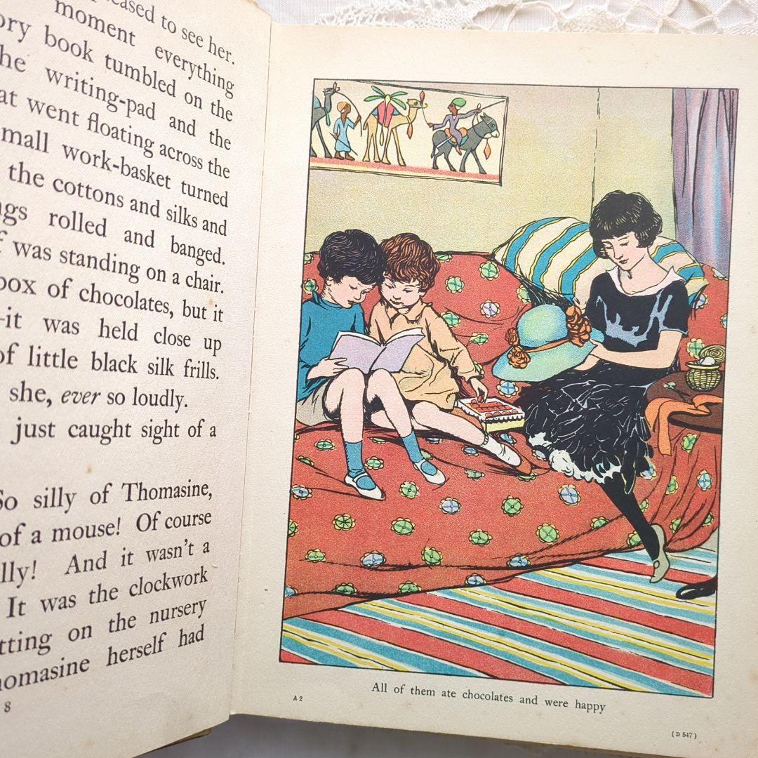 稀少1930イギリス ヴィンテージ絵本 児童書 洋書ヴィクトリアン アンティーク