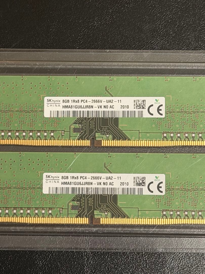 SK hynix DDR4 デスクトップメモリ 16GB(8GB×2)