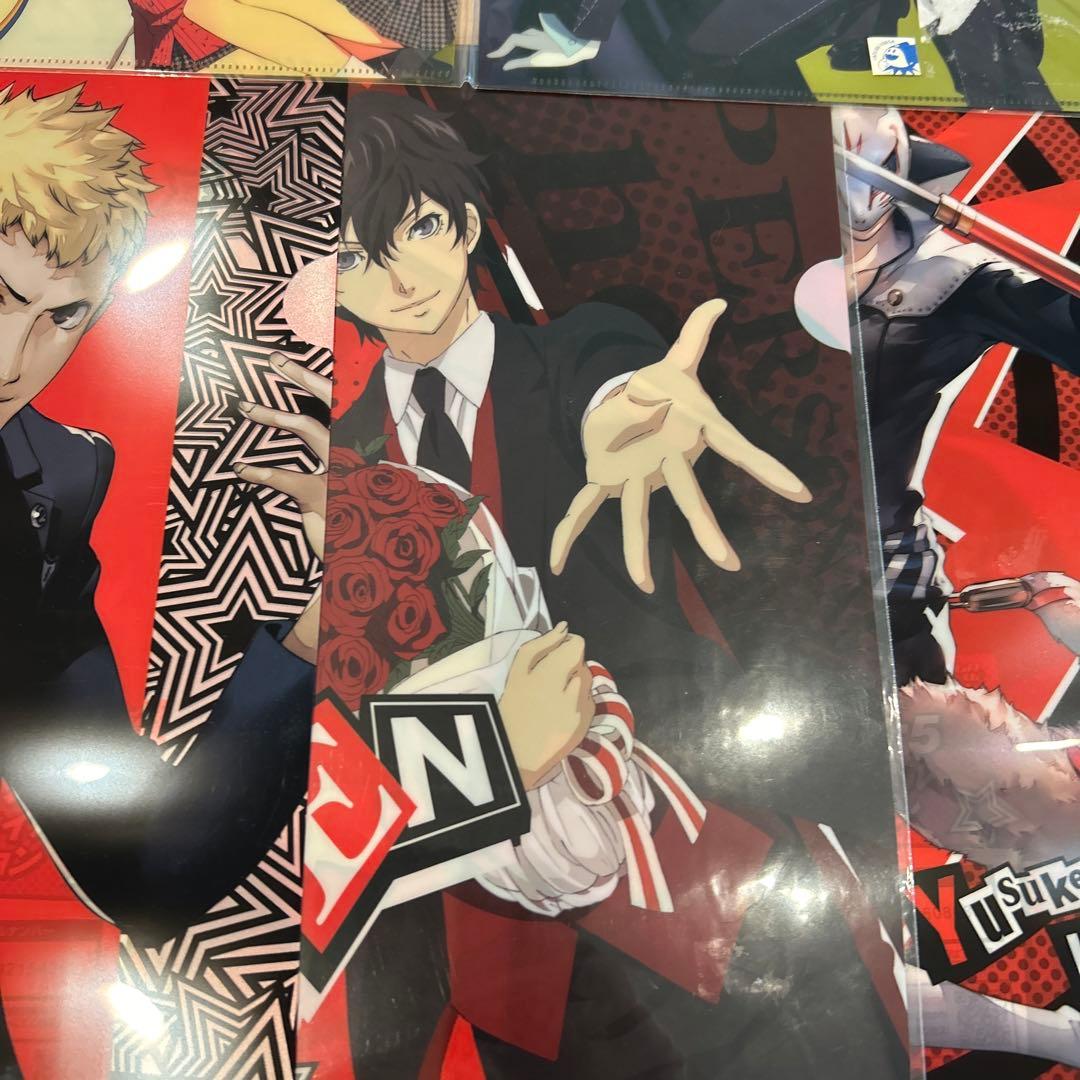 レア　ペルソナ4 ペルソナ5 クリアファイル　まとめ売り