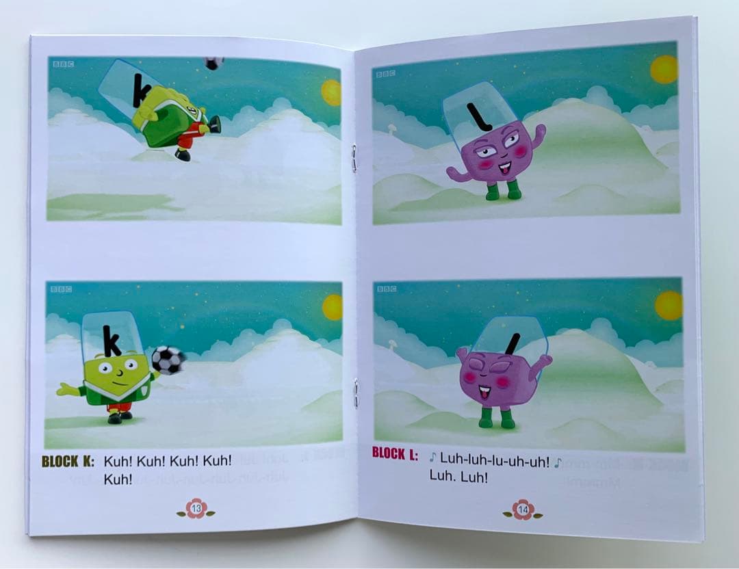NumberBlocks & Alphablocksセット　全冊音源付動画付