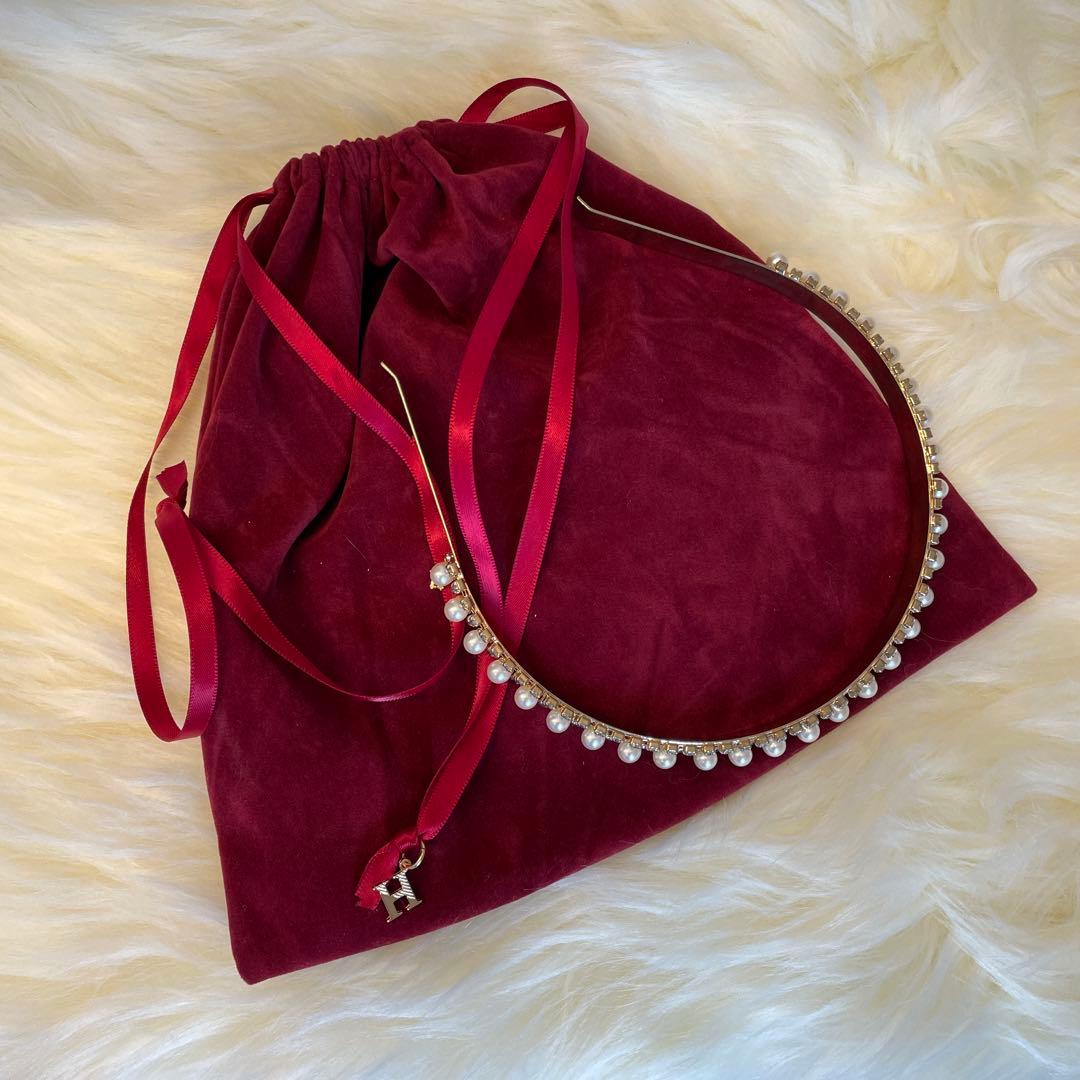 ♡Herlipto Princess Gold CrystalHeadband