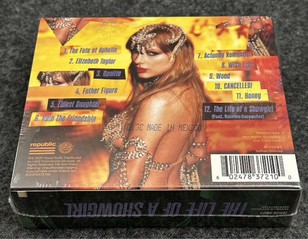 The Life Of A Showgirl Deluxe CD Taylor③