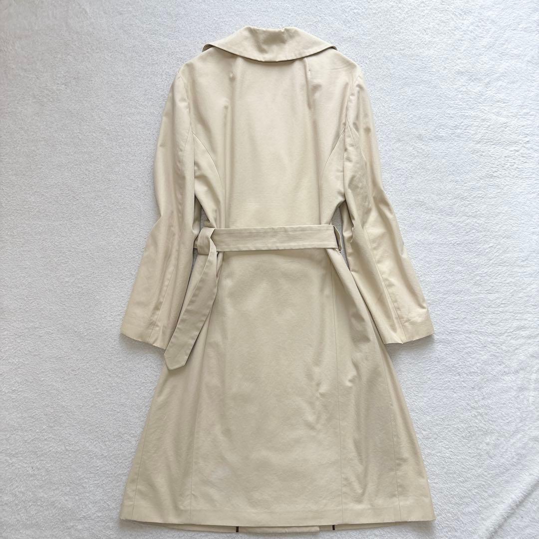 希少✨ロロピアーナ 綿100% トレンチコート ベージュ ベルト付き