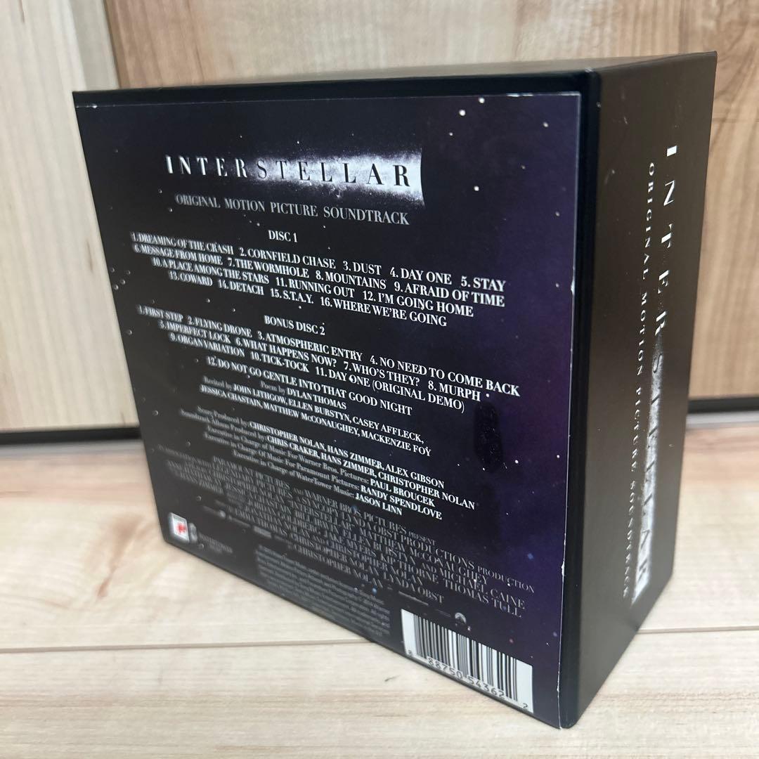 インターステラー　オリジナルモーションピクチャーサウンドトラックCD2枚組