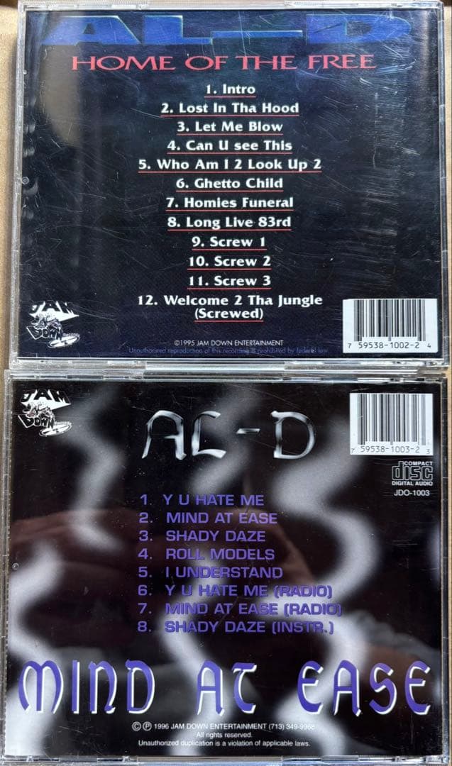 洋楽 G-RapAL-D/ Of The Free/Mind At Ease