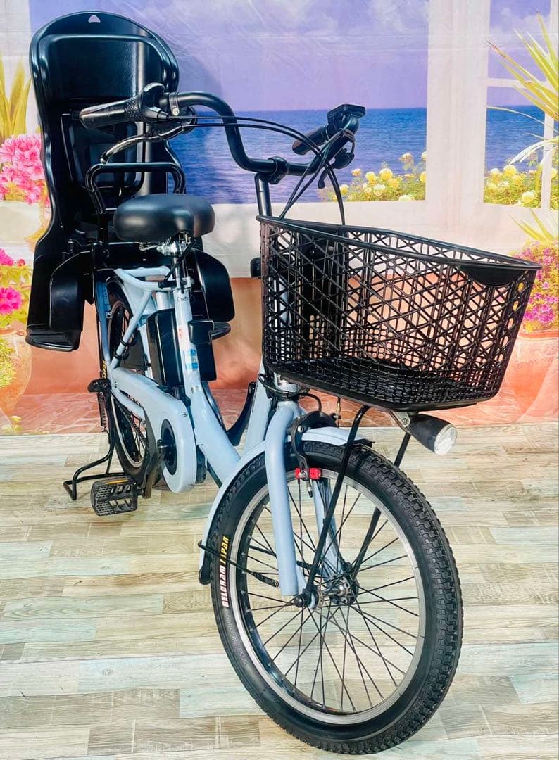 ギュットアニーズ⭐️16AH！パナソニック子供乗せ電動アシスト自転車Y3269