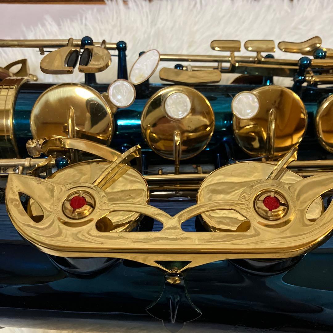 【限定品美品】Kaerntner ケルントナー アルトサックスメタリックブルー