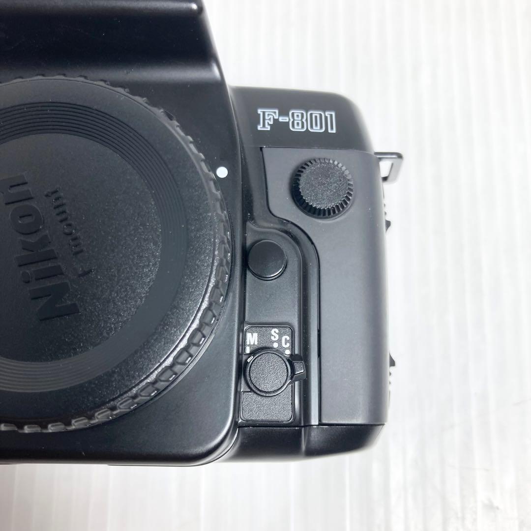 極美品 Nikon フィルム一眼レフカメラ F-801 ボディ MF-21