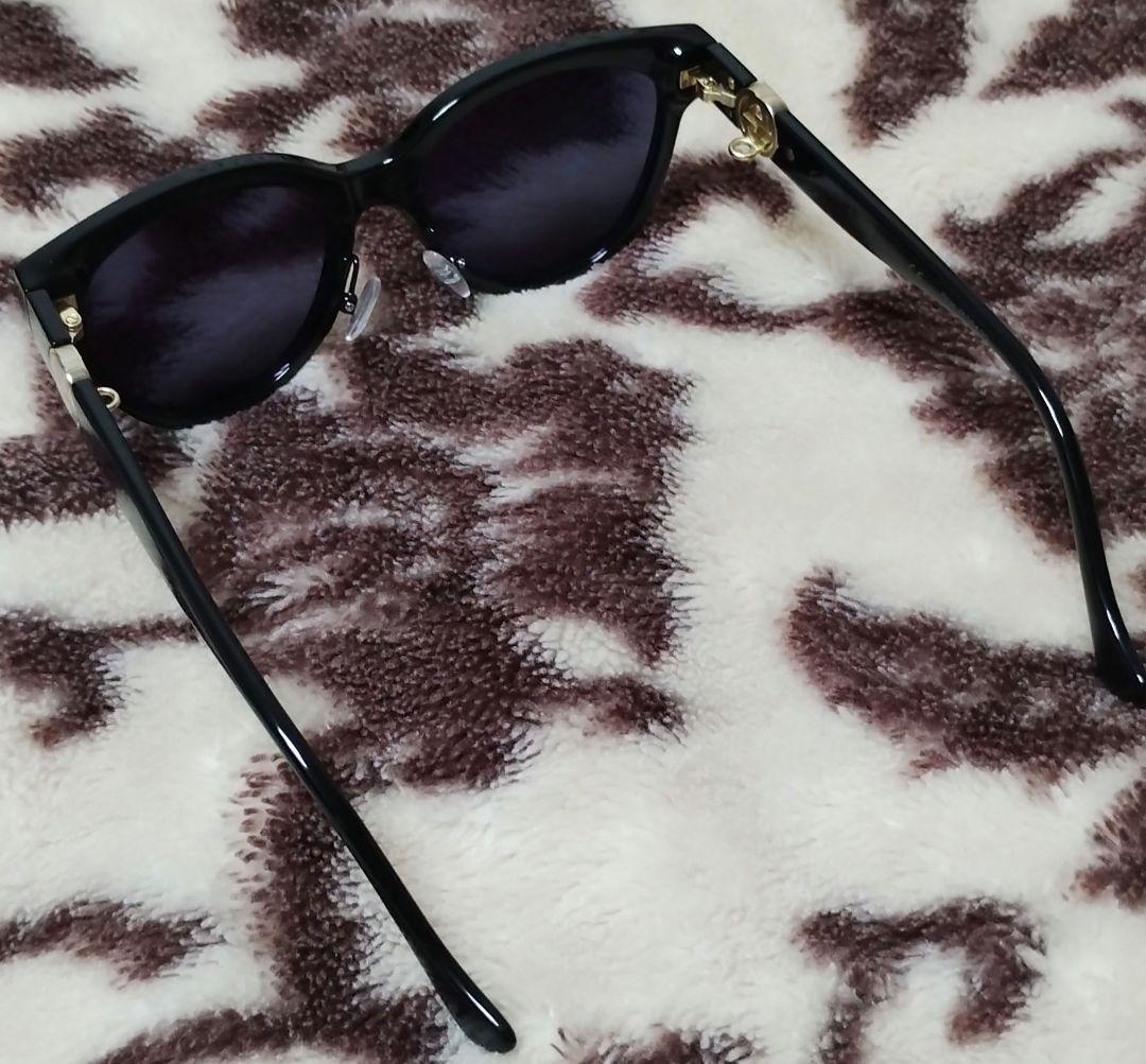 m*e様 GUCCI ラウンド フレーム サングラス ブラック