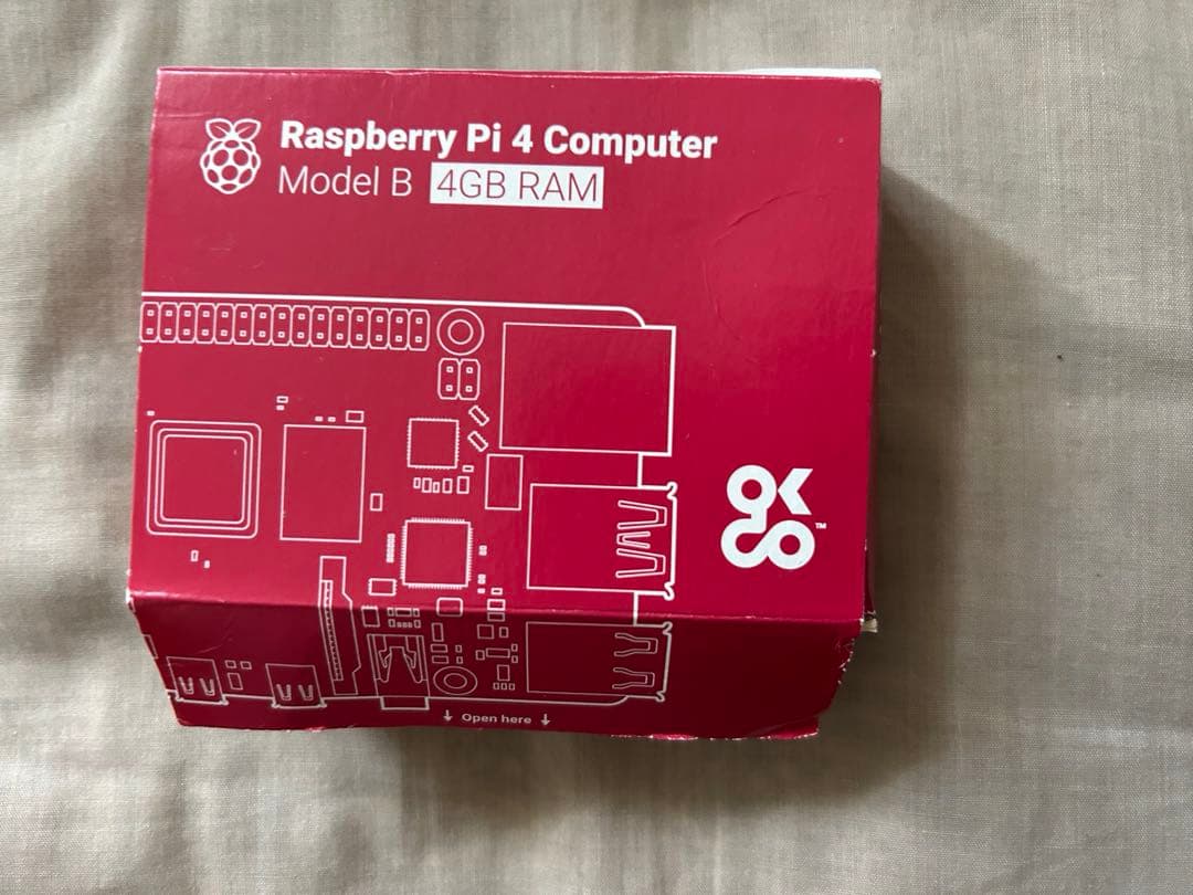 Raspberry Pi 4 Model B ファン付きケース 4GRAM