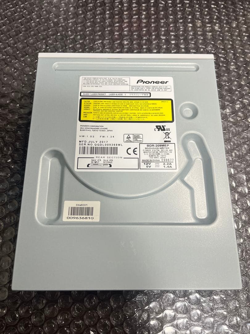 動作確認済み Pioneer BDR-209MEP Blu-ray