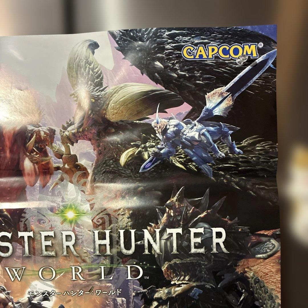 MONSTER HUNTER WORLD 販促用非売品ポスター