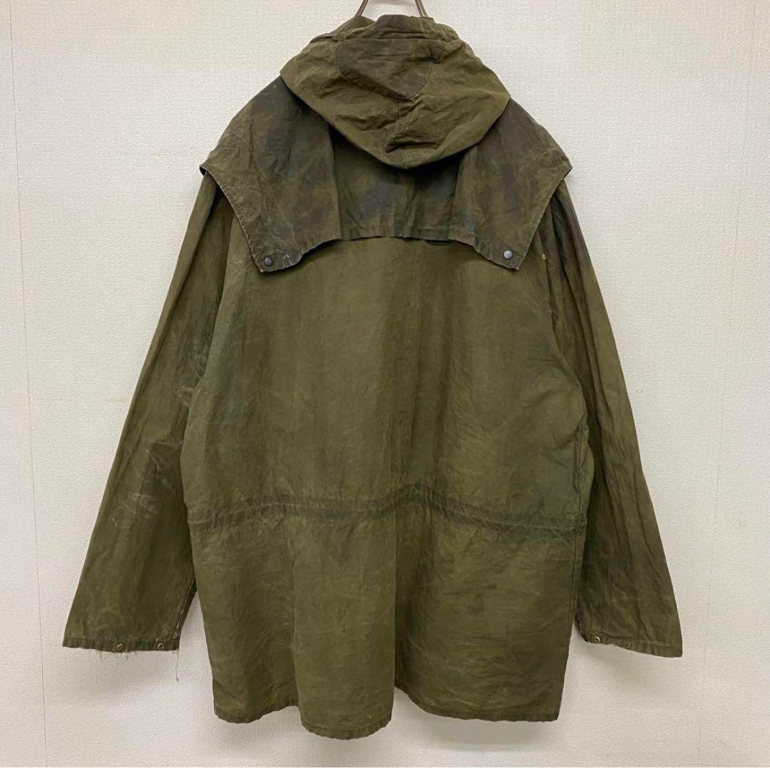 激レアBarbour オリーブグリーン モッズコート