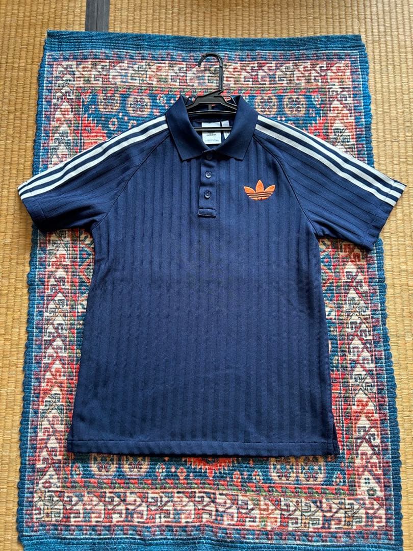 adicolor 70s vintage polo shirt 在原みゆ紀着用