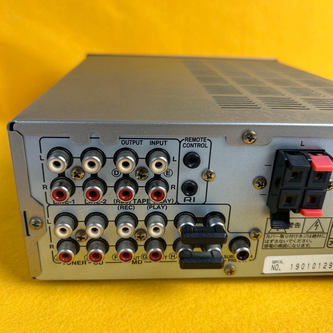 ONKYO オーディオ機器 プリメインアンプ A-905 リモコン 説明書付