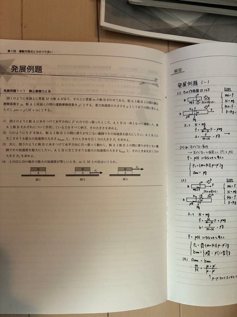 高3物理発展講座　授業冊子　総復習テスト付き