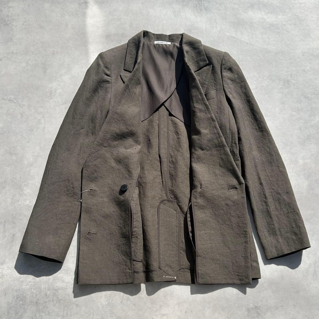 ♡新品タグ付♡ ドゥーズィエムクラス　アサダブルジャケット　リネン