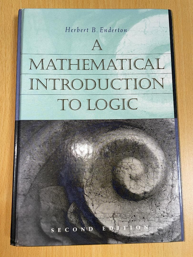 数理論理学 A Mathematical Intro to Logic 洋書