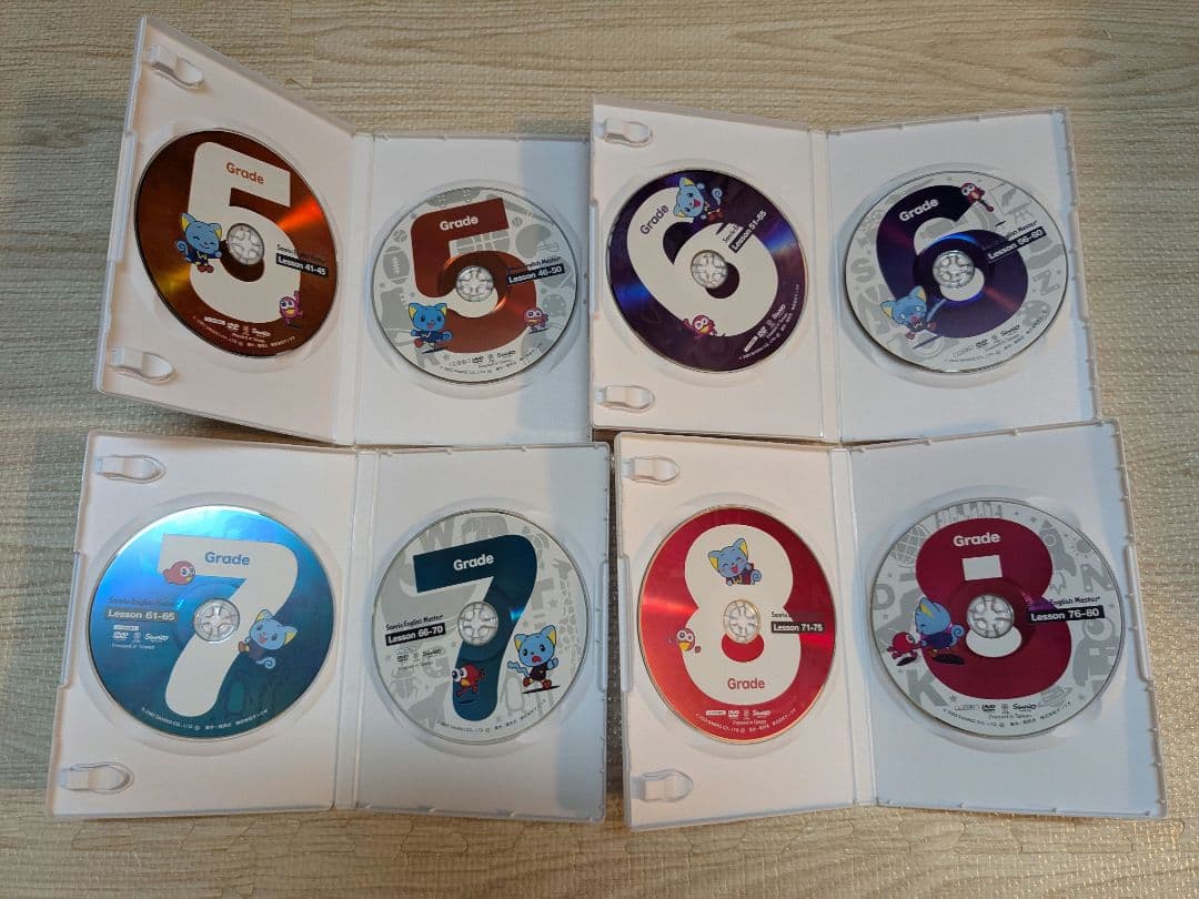 Sanrio English Master DVDフルセット