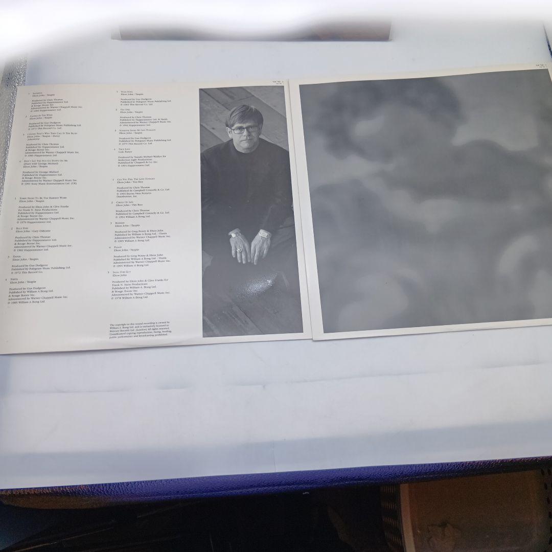 ④ Elton John Love Songs LPレコード