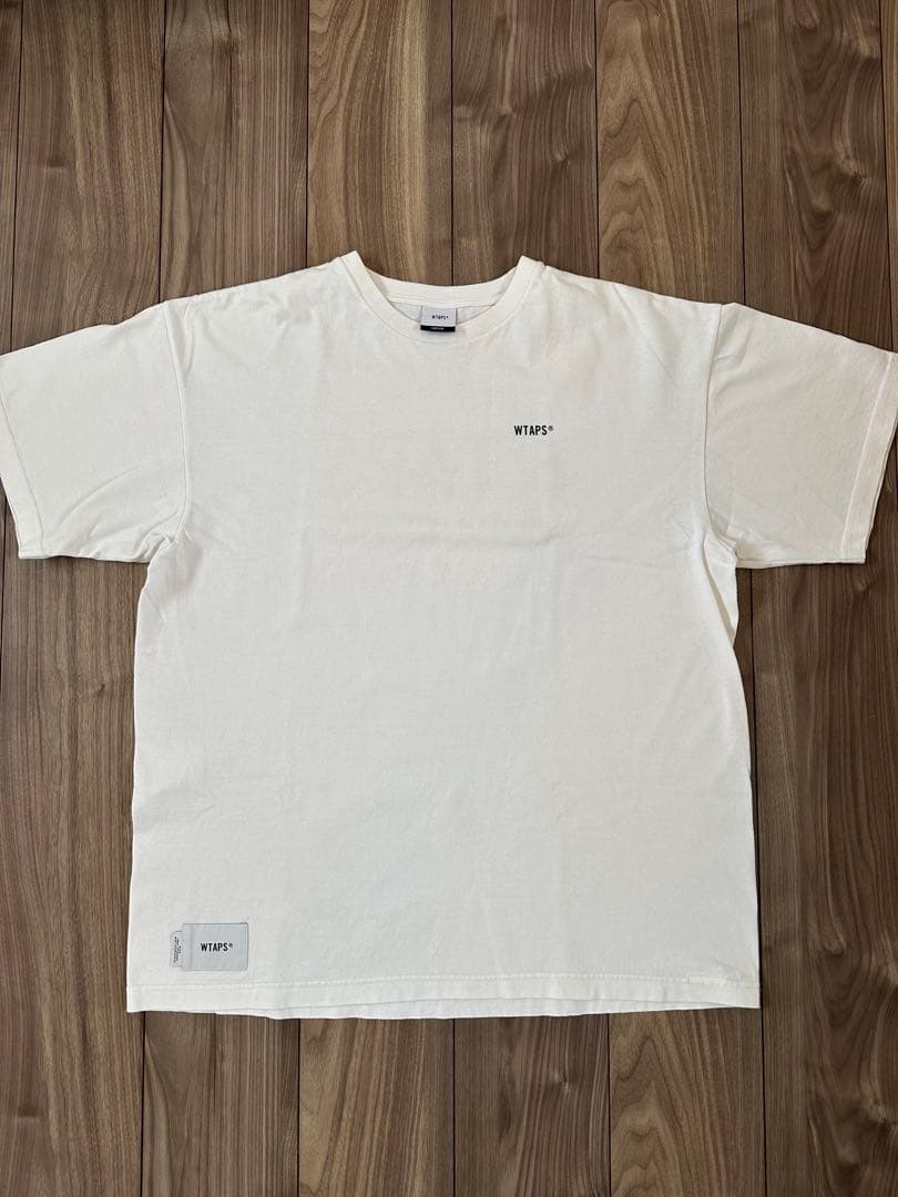 トップス WTAPS STANDART/SS/COTTON SIZE 03/L WHITE