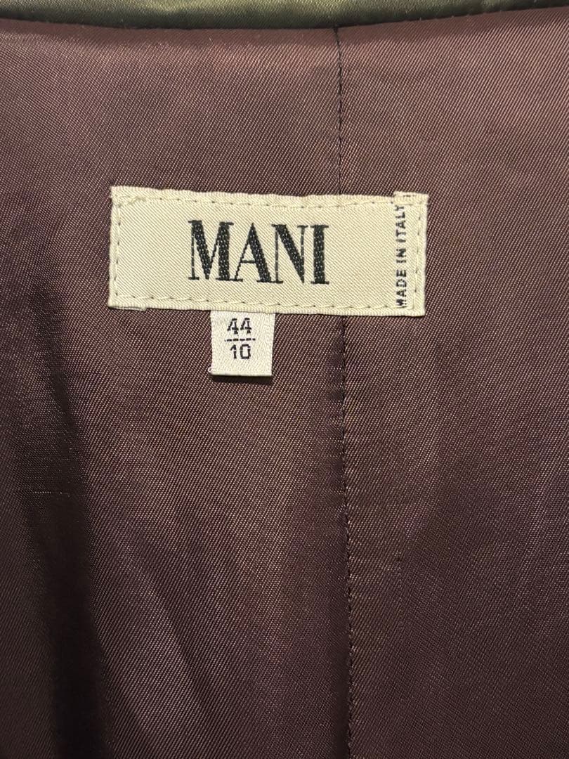 MANI GIORGIO ARMANI イタリア製 光沢ナイロンJKT 44