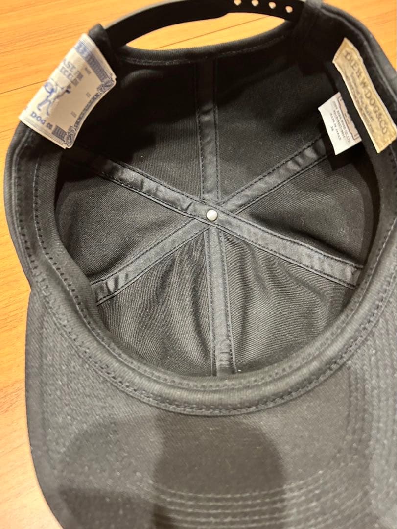 H.W. DOG & CO. ブラックキャップ　38