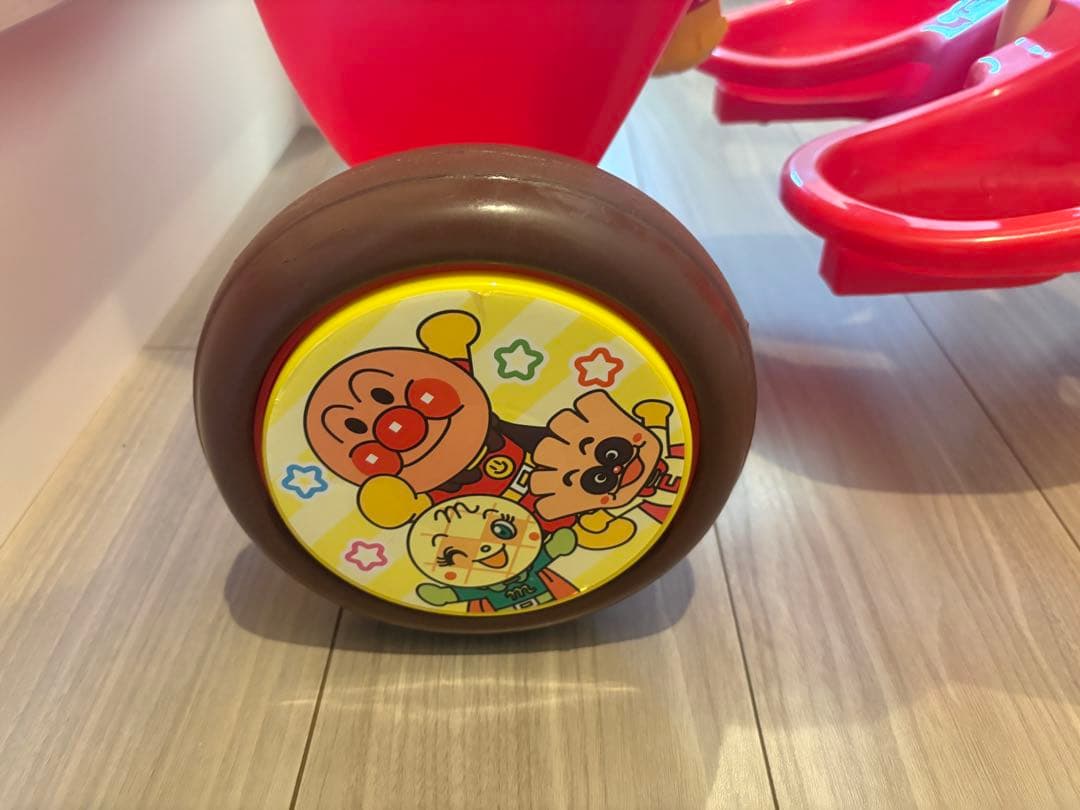 ✨ジョイパレット✨おでかけ三輪車アンパンマンSP ブザー付き