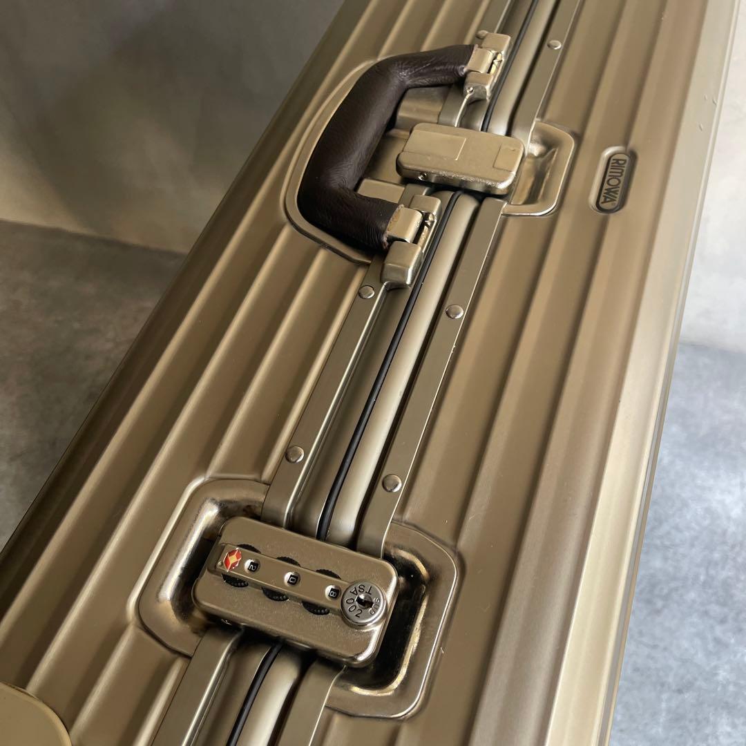 RIMOWA リモワ トパーズ プレミアム チタニウム チェックイン 97L