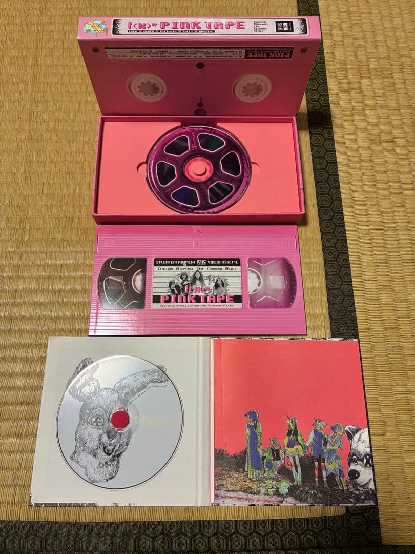 f(x) pink tape Electric Shock 2点セットトレカなし