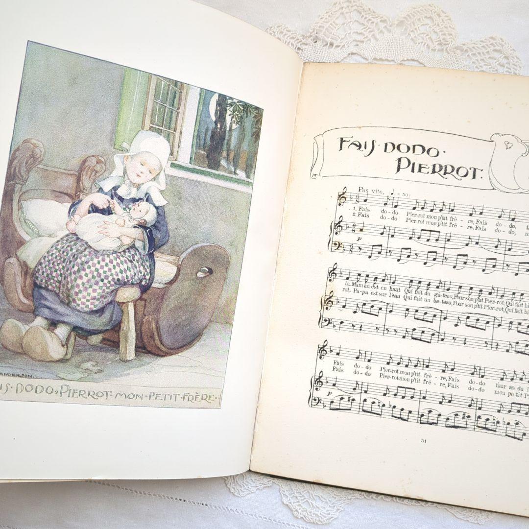 稀少1910アンティーク絵本 アンアンダーソン 洋書 児童書 ヴィクトリアン