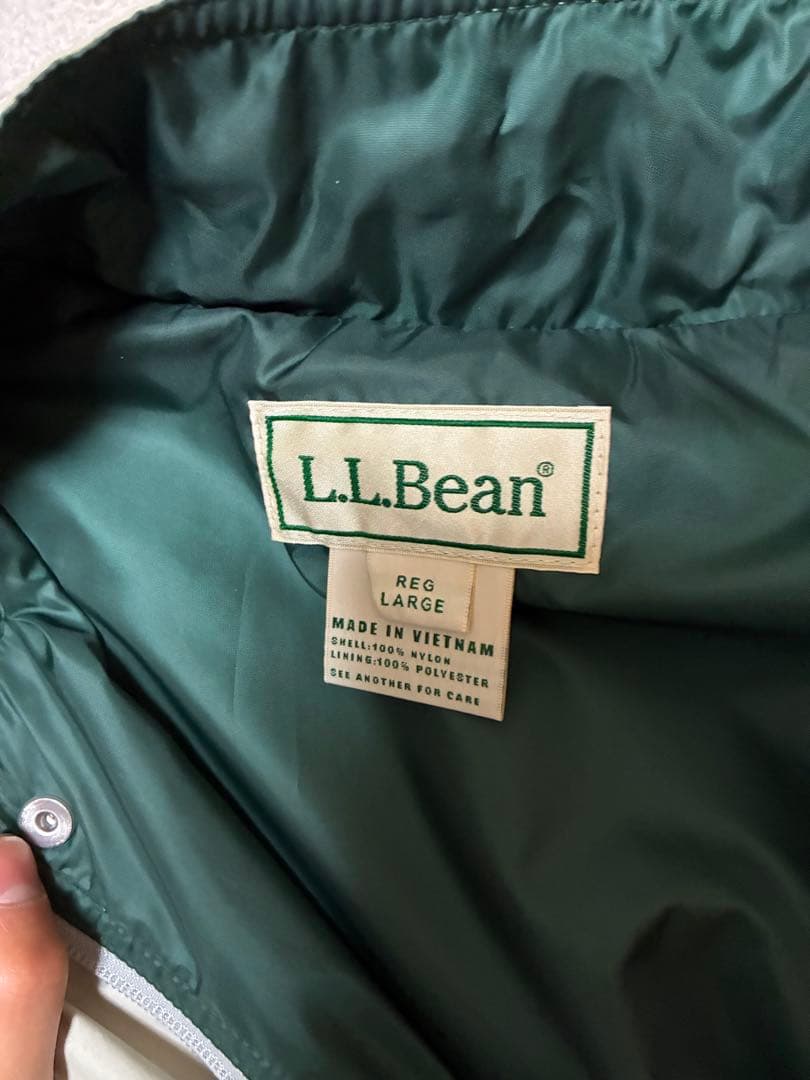 L.L.Bean ベージュ ジャンパー Lサイズ