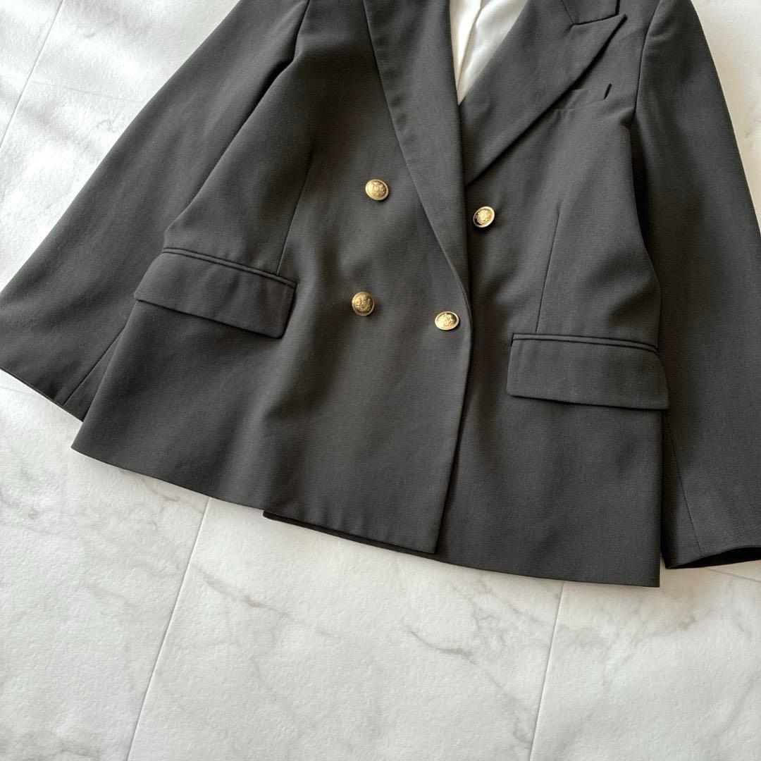美品 ミラオーウェン♡ダブルブレスト テーラードジャケット 金ボタン S 金釦