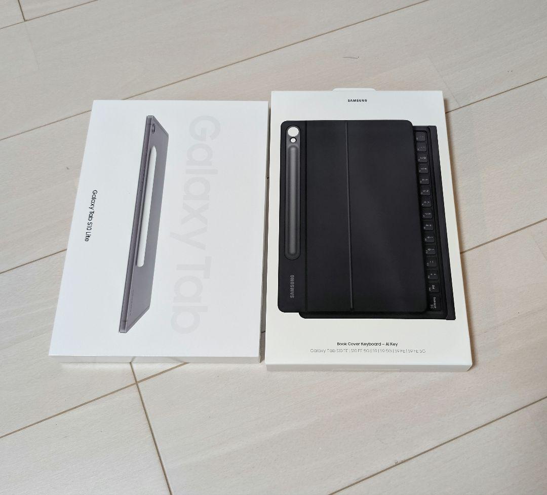 Galaxy Tab S10 Lite、Book Cover Keyboard