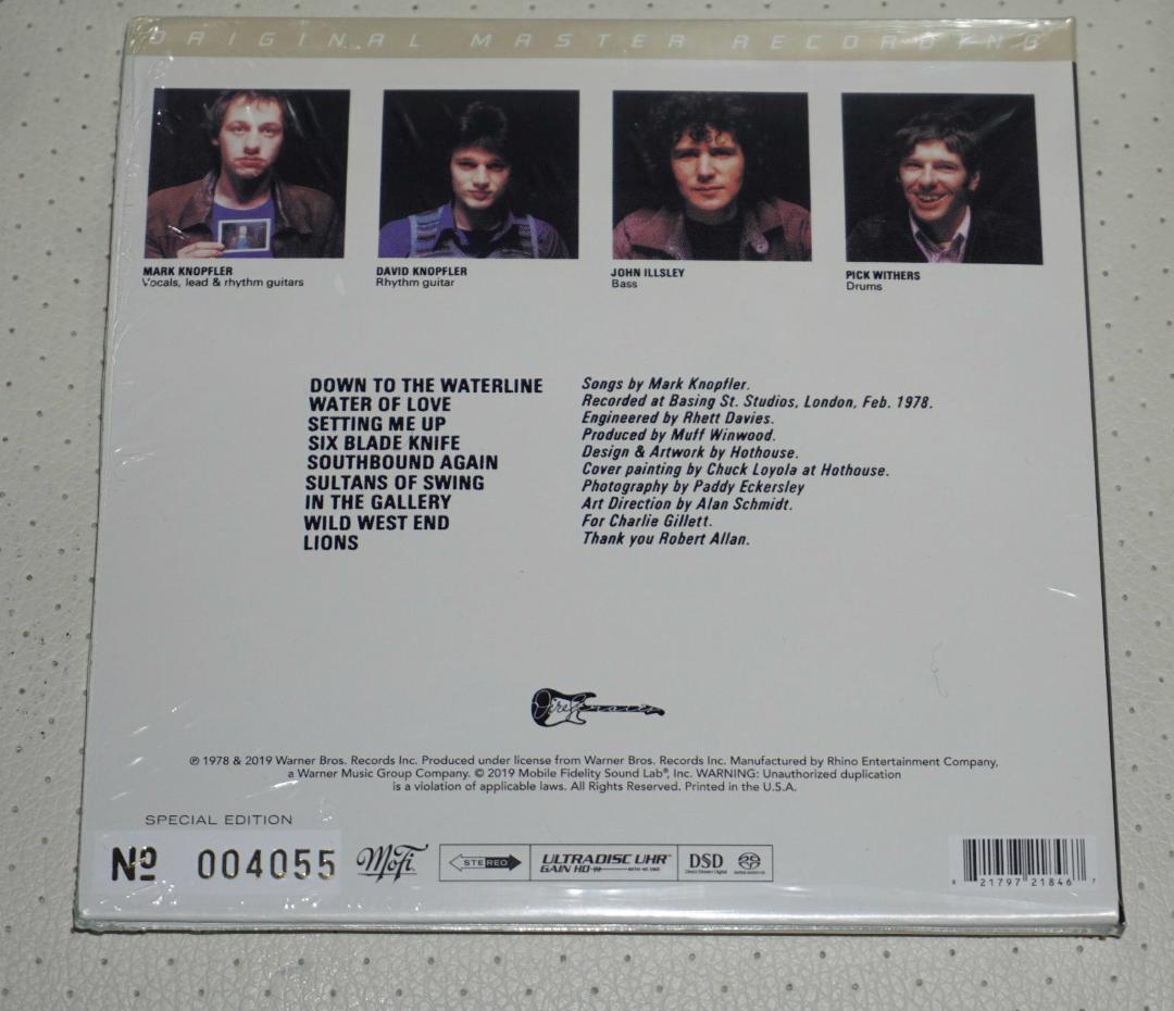 新品 SACD　ダイアー・ストレイツ　DIRE STRAITS