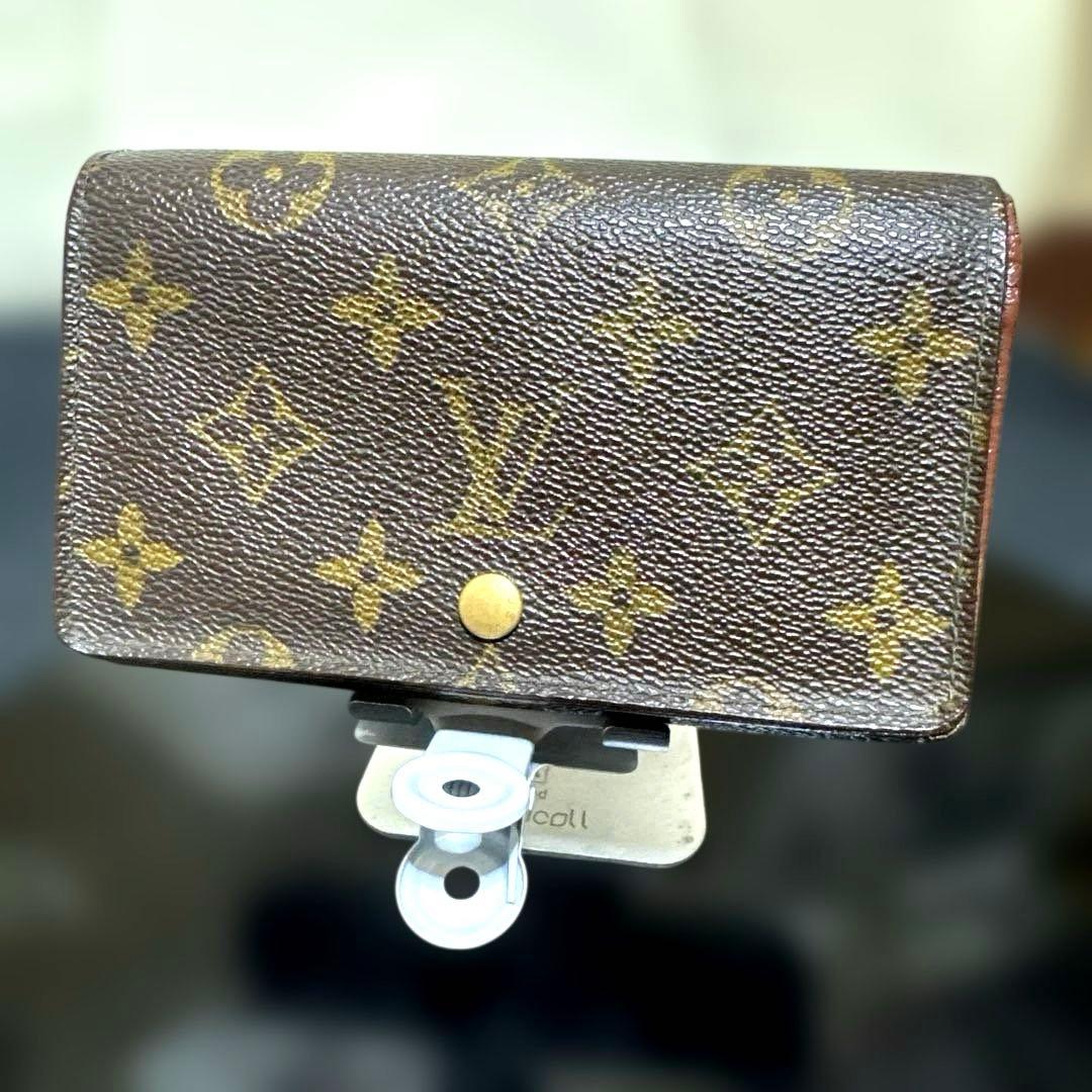 ⑦☆良品☆ モノグラム♪Ｌ字型ファスナー財布