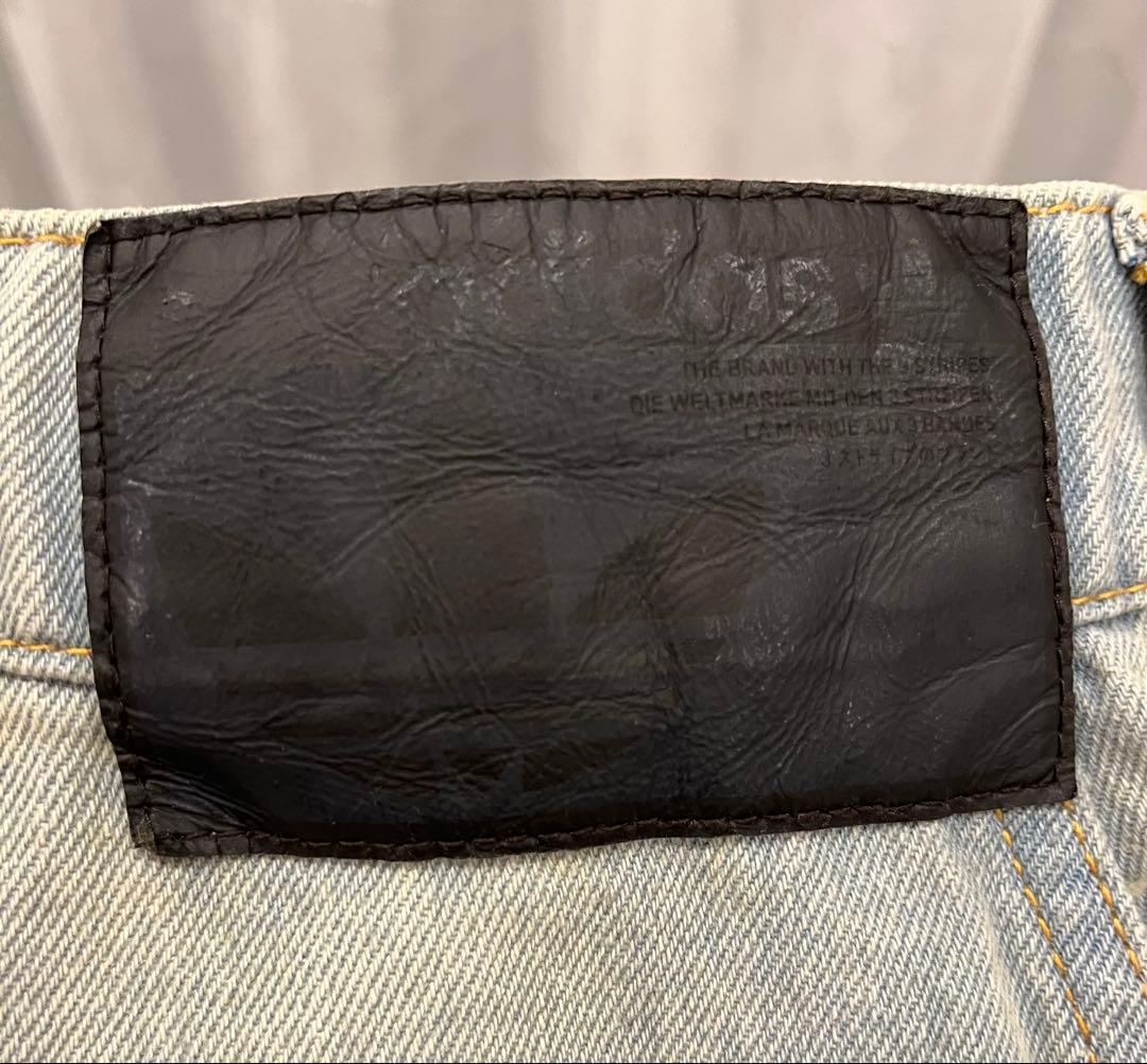adidas バナナフィット　ウォッシュドデニムパンツ　新品　未使用