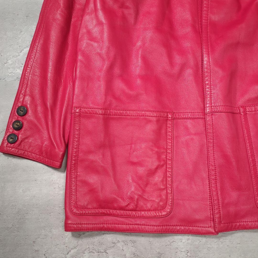 【80~90s】 Valentino Garavani LeatherCoat