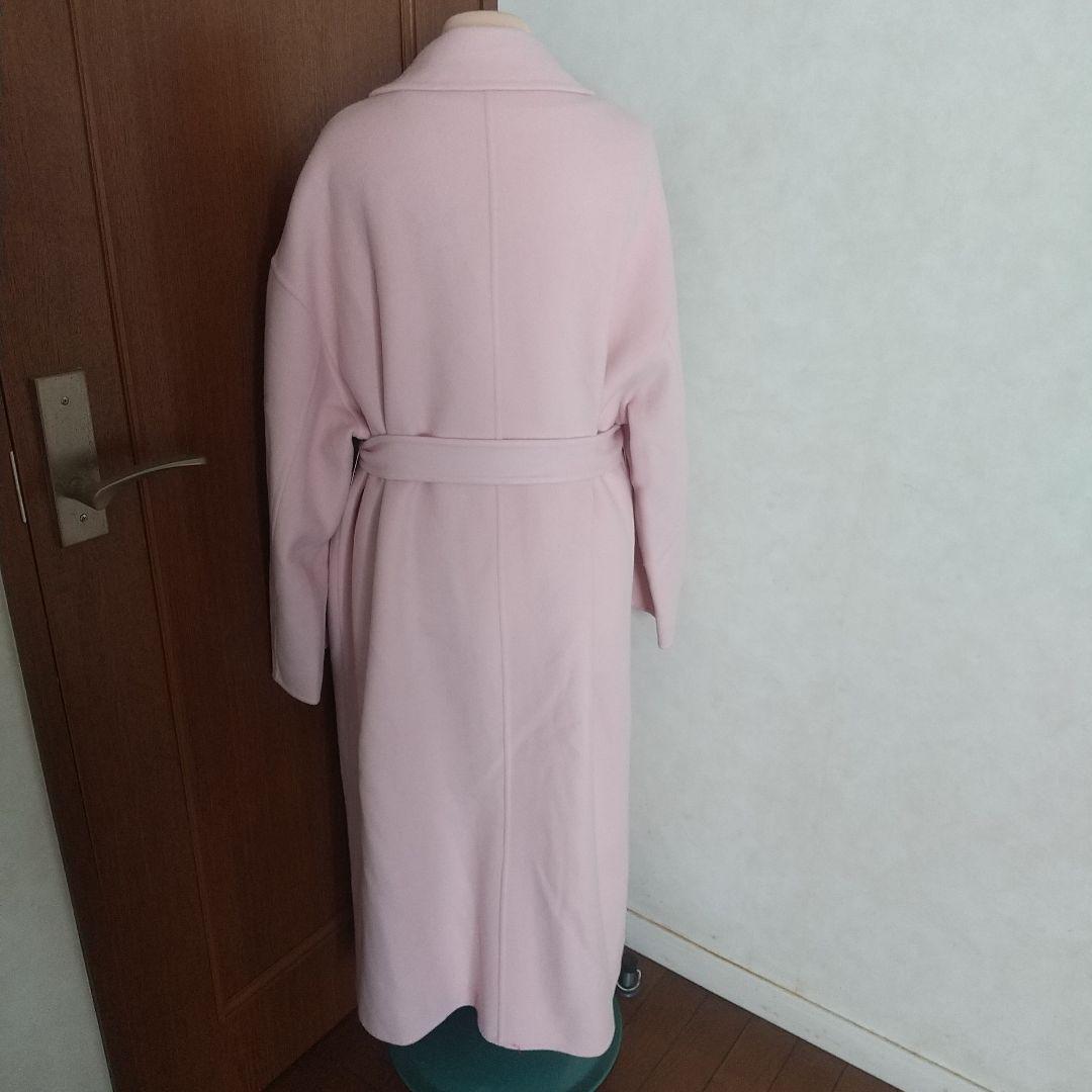 【美品】23区 マンテコ リバーコート 40 MANTECO