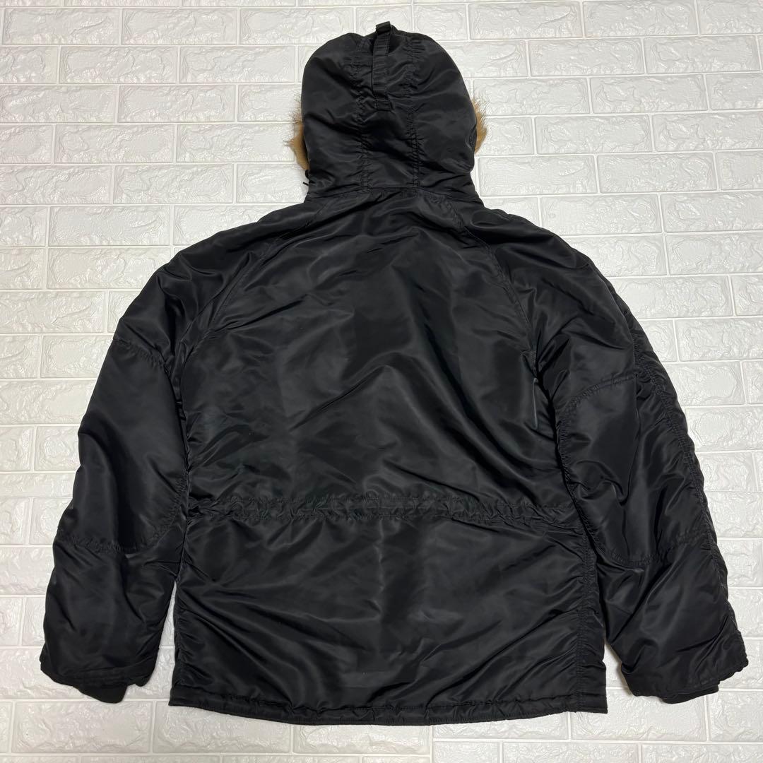 ALPHA INDUSTRIES ★ N-3B フライトジャケット ブラック
