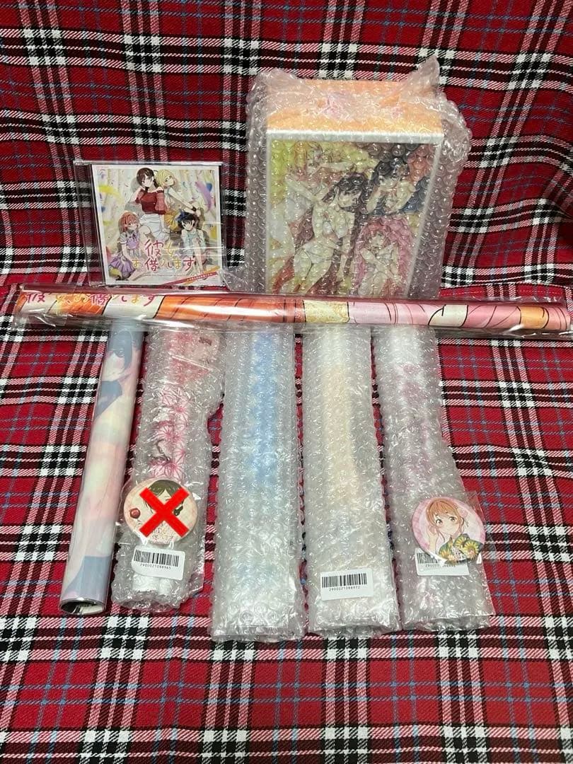 彼女、お借りします グッズまとめ 未使用品多め