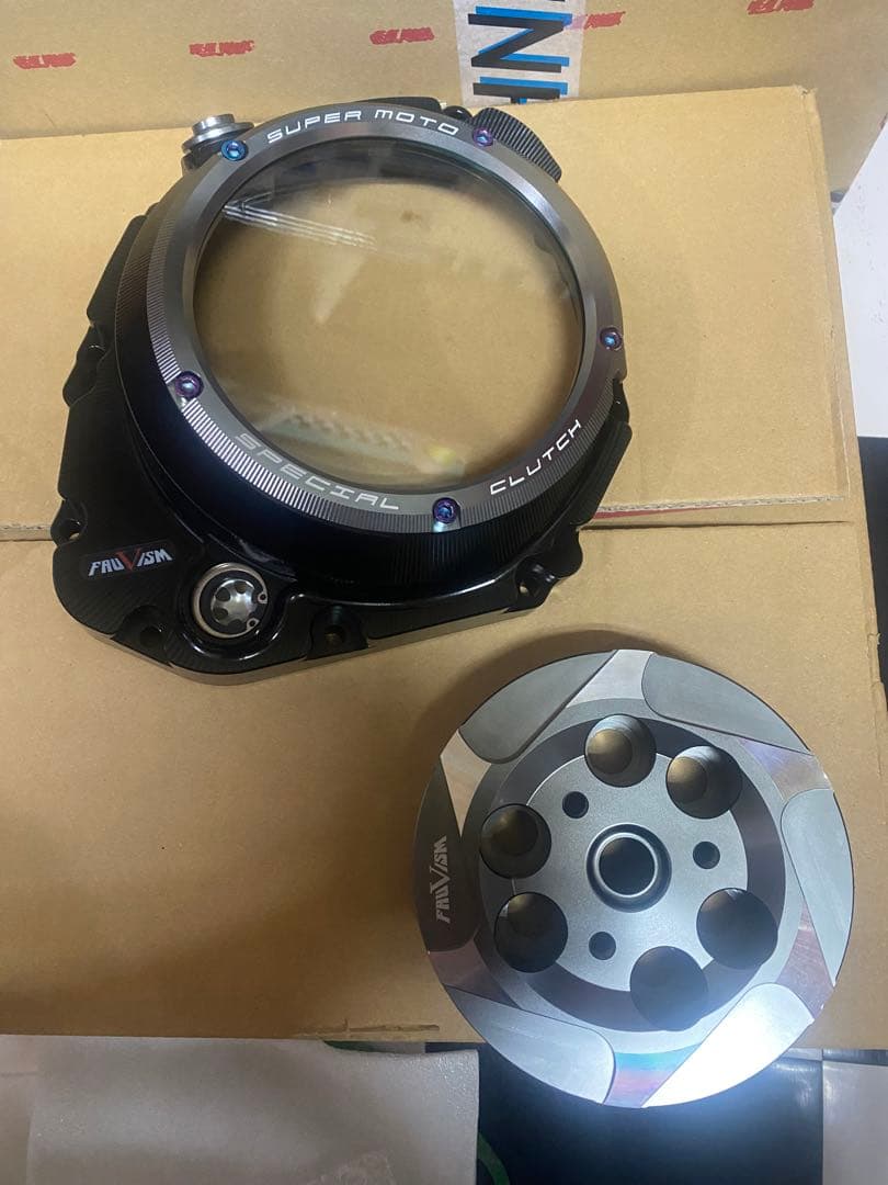GSX-R  GSX-S クラッチカバー シースルー