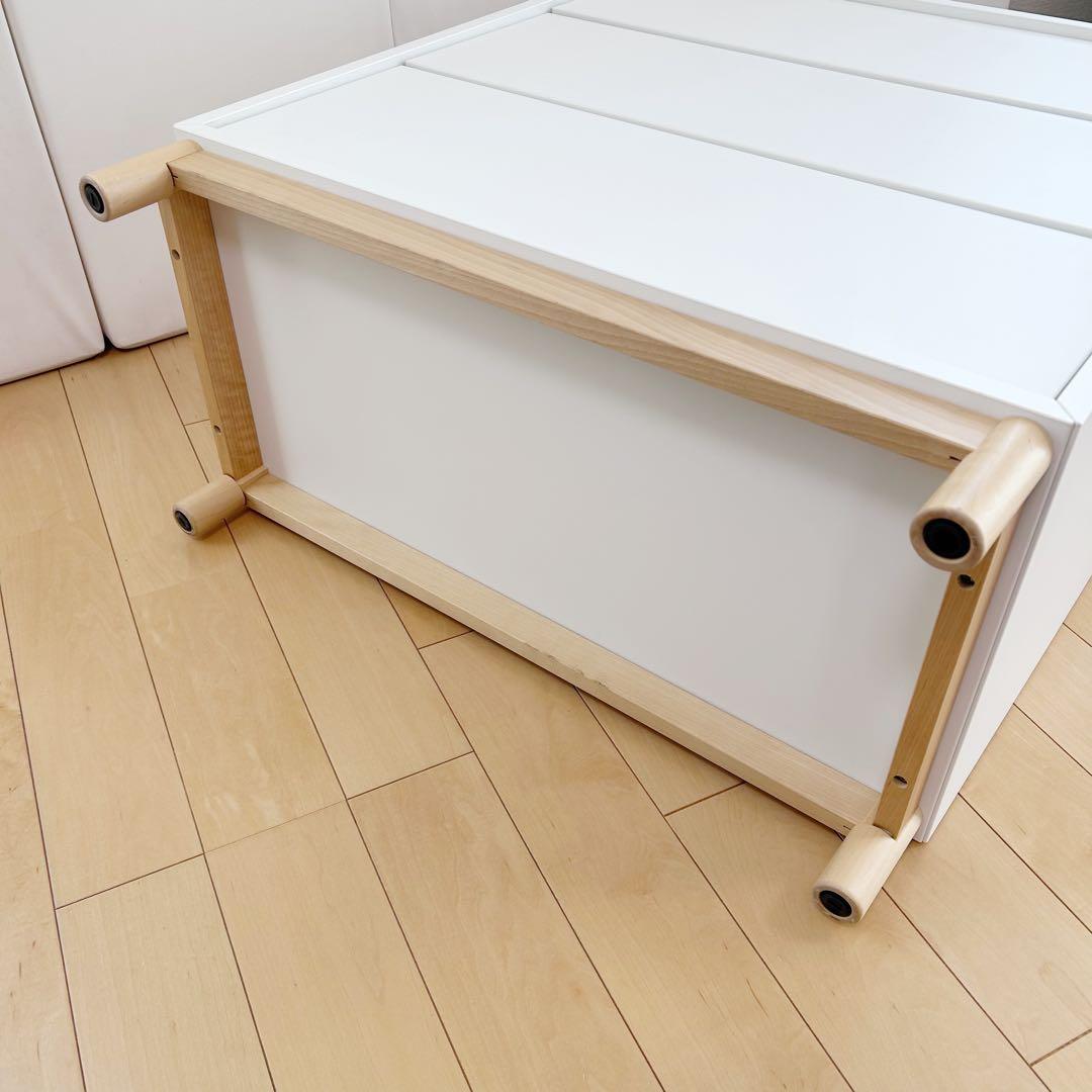 IKEA EKET エーケト キャビネット 引き出し3段　ホワイト　【廃盤】②
