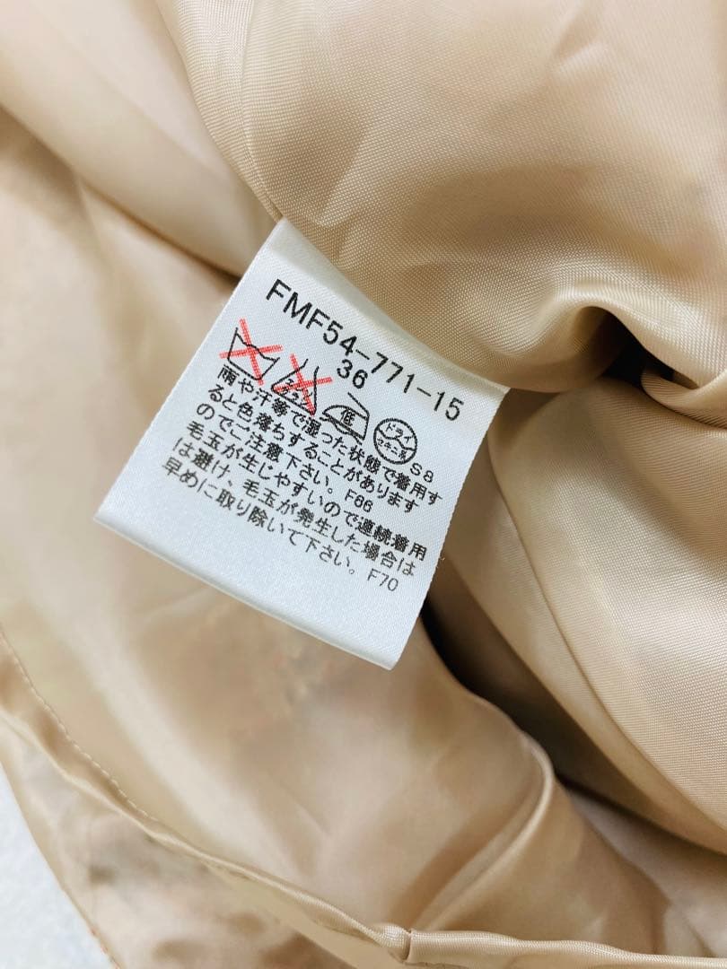 9078. BURBERRY マーメイドライン ワンピース イタリア製生地