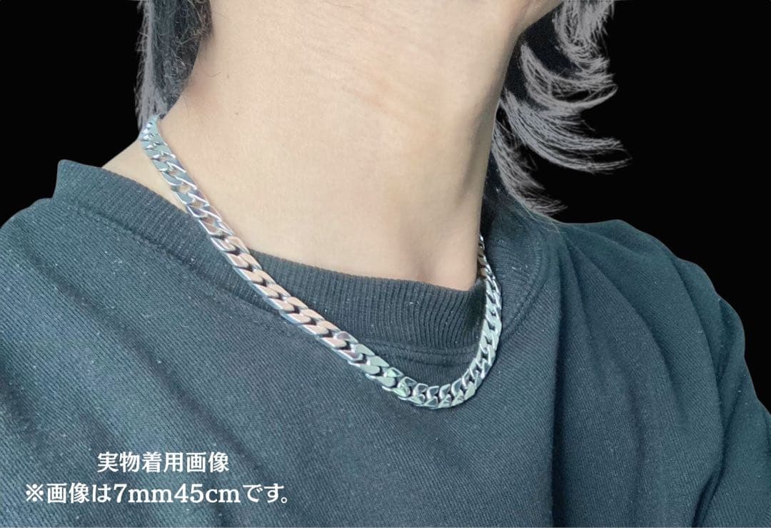 【最終値下げ】S925刻印 喜平　ネックレス 60cm 7mm 付属カード付き
