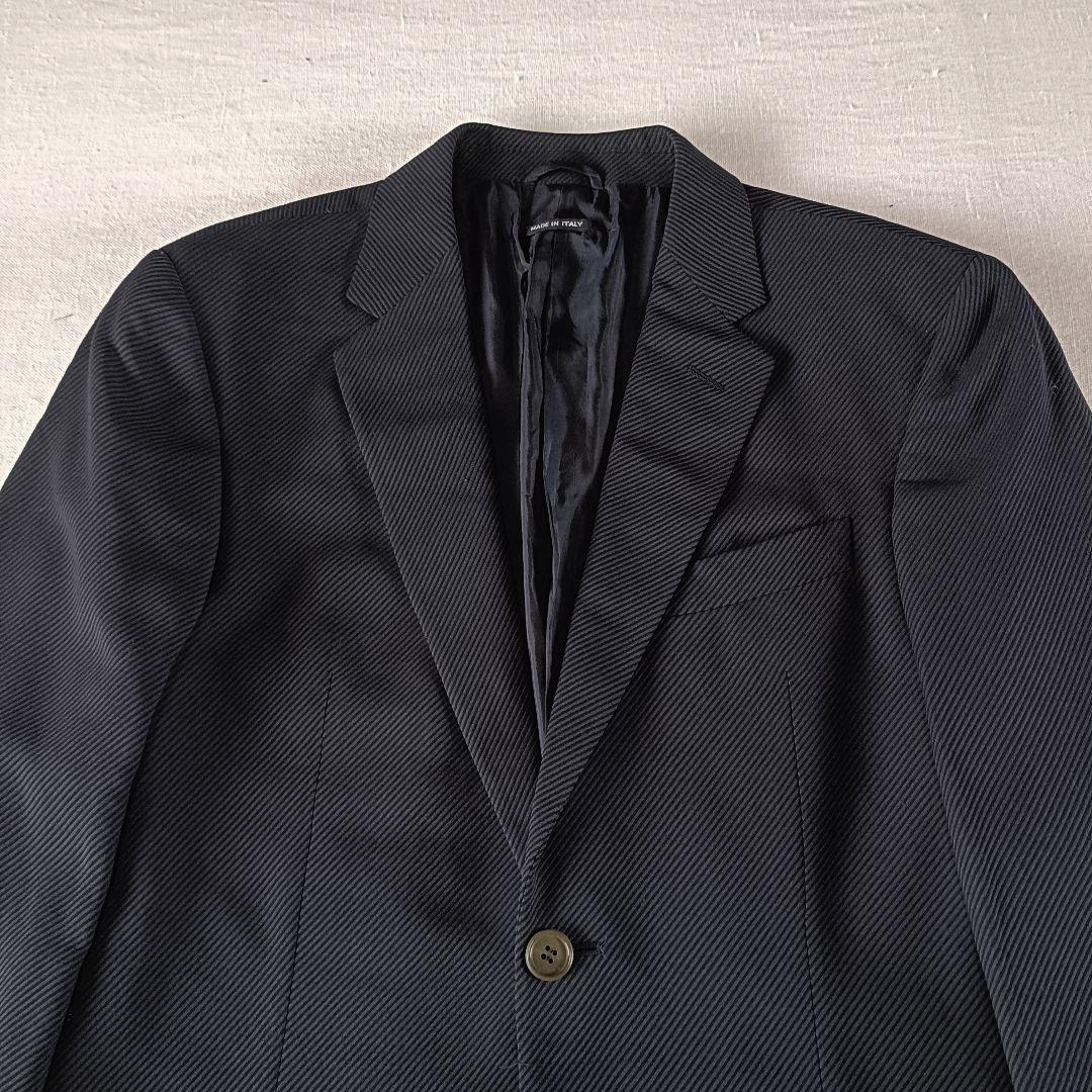 GIORGIO ARMANI 黒タグ ストライプ スーツ セットアップ 48
