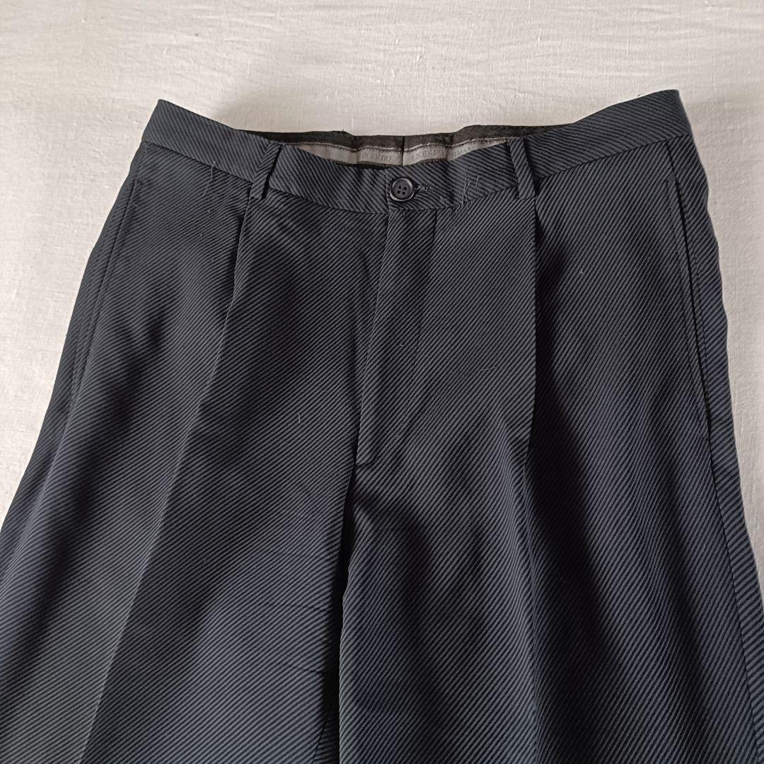 GIORGIO ARMANI 黒タグ ストライプ スーツ セットアップ 48