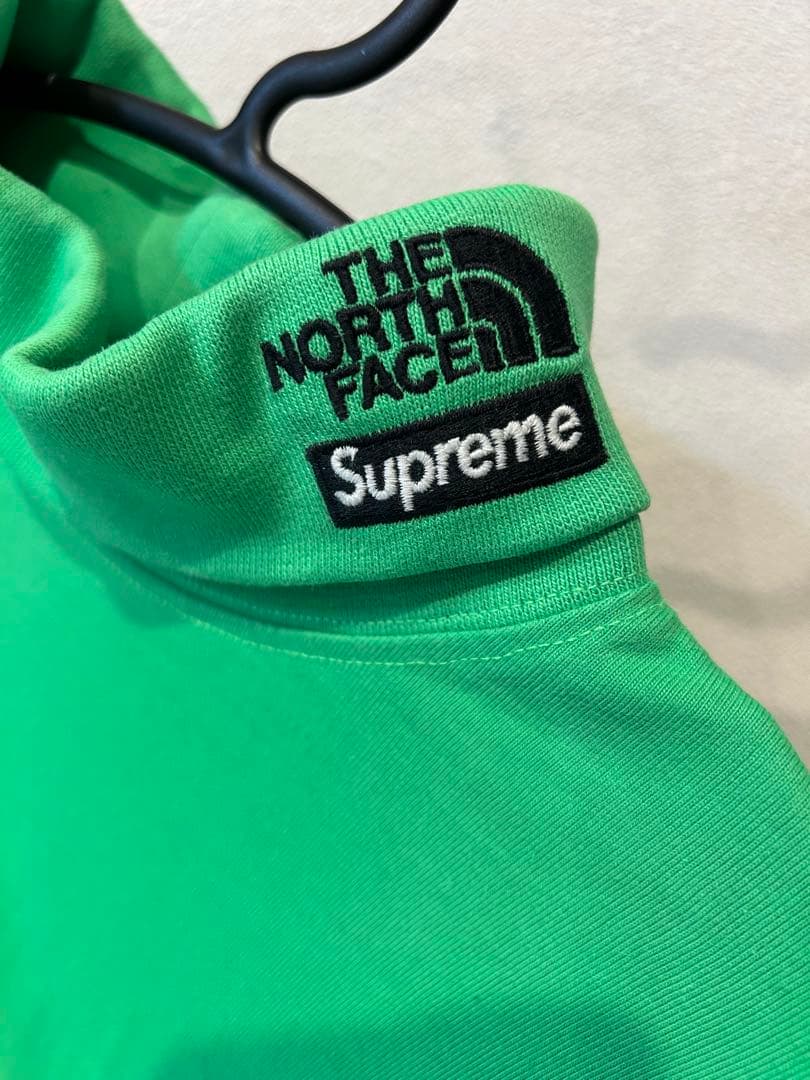THE NORTH FACE x Supreme タートルネック グリーン