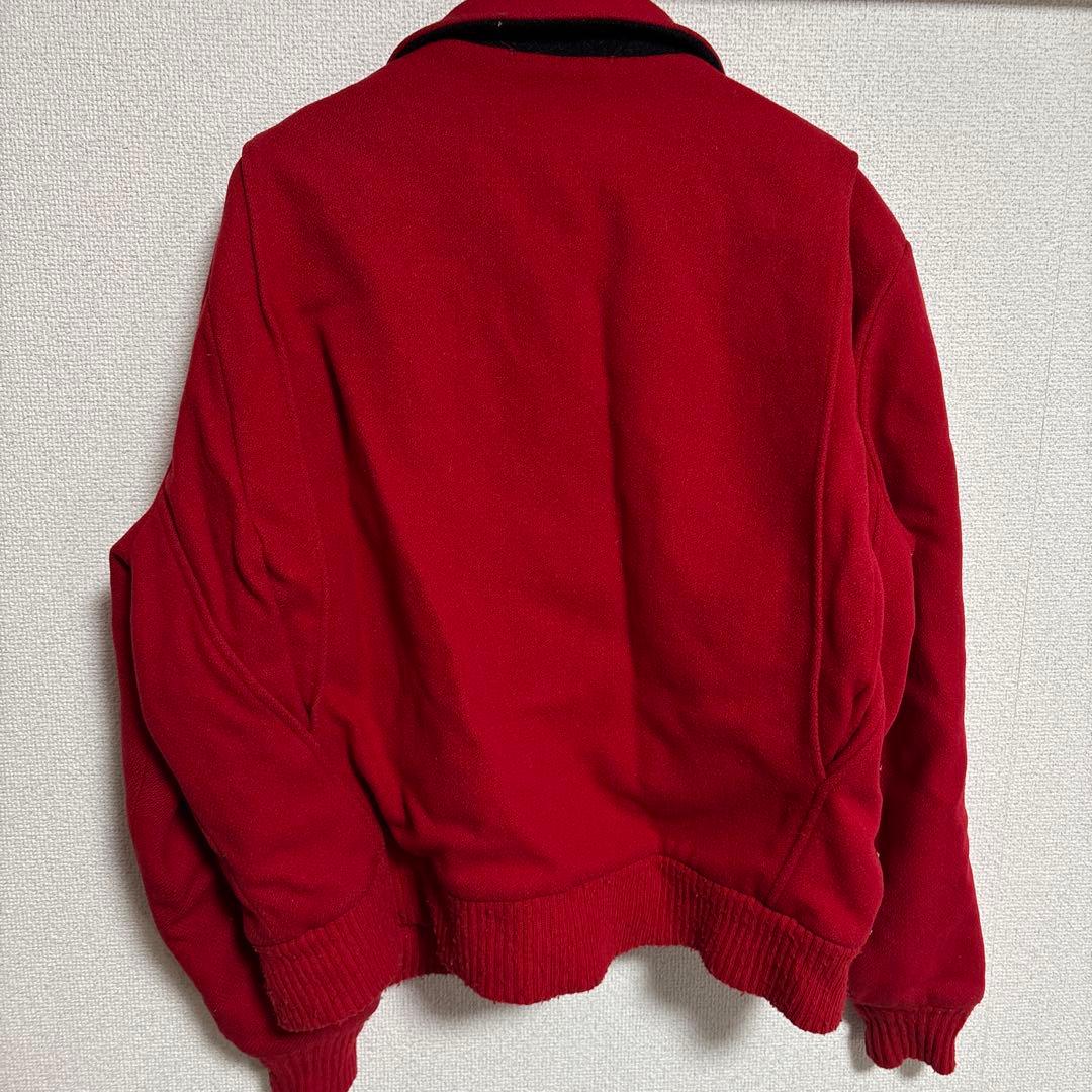 80s USA製 Woolrich ウールリッチ ウールジャケット ブルゾン