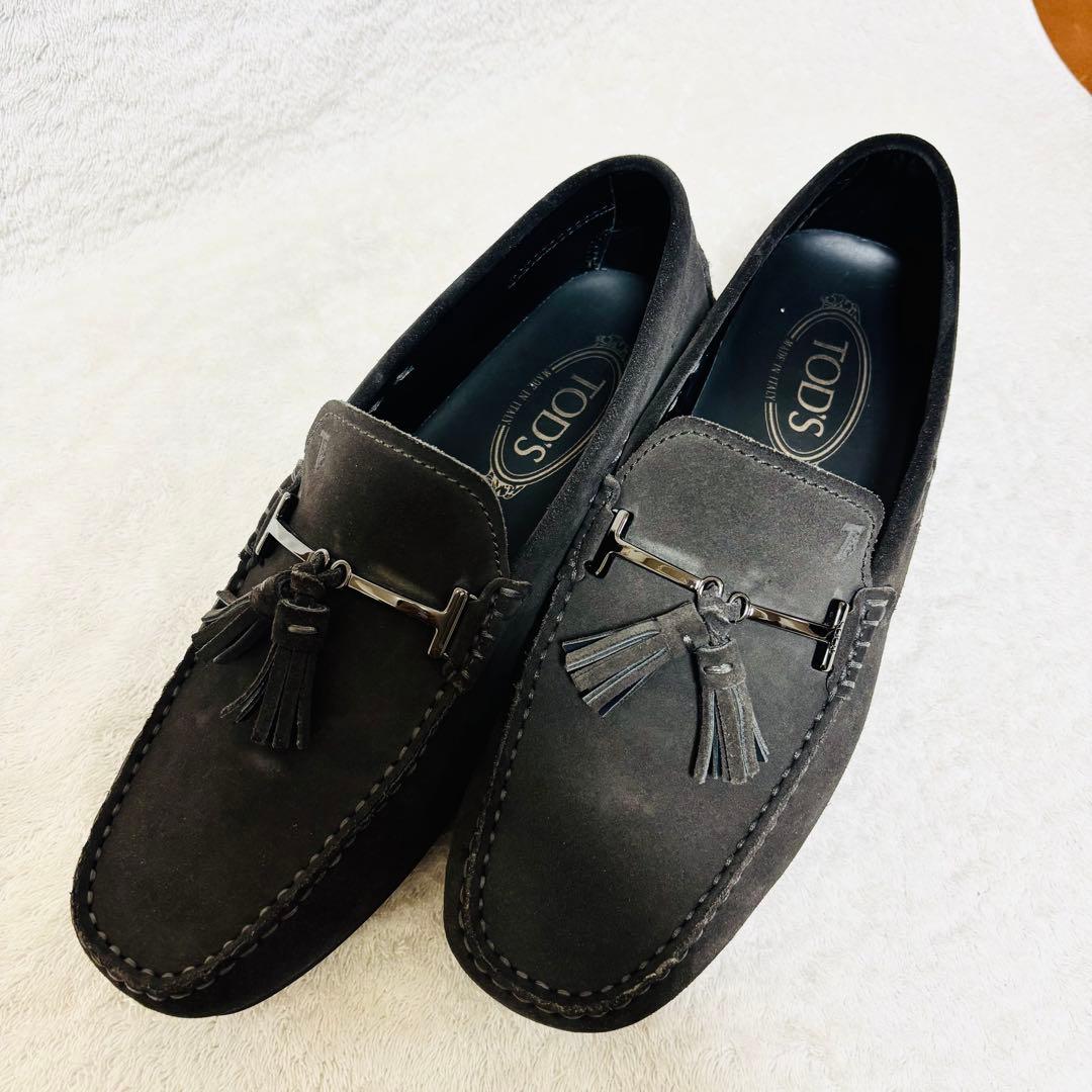 Tod's ドライビングシューズ　タッセル付き　レア　61/2A 約25cm